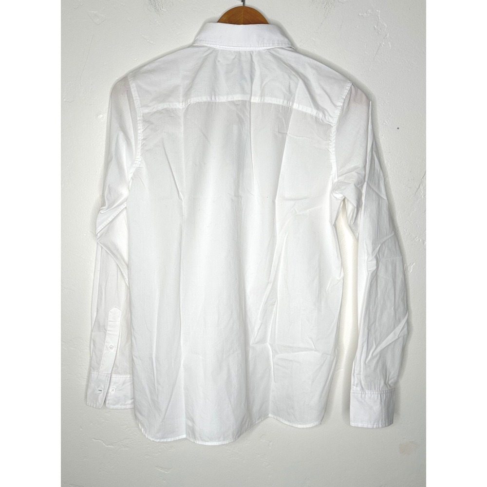 NEW J.Crew Cotton Jules Classic Fit Shirt in Cotton Poplin Women's Size 6 Preppy - Picture 5 of 10